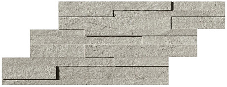 Мозаика Klif Silver Brick 3D (28x55) AN7L