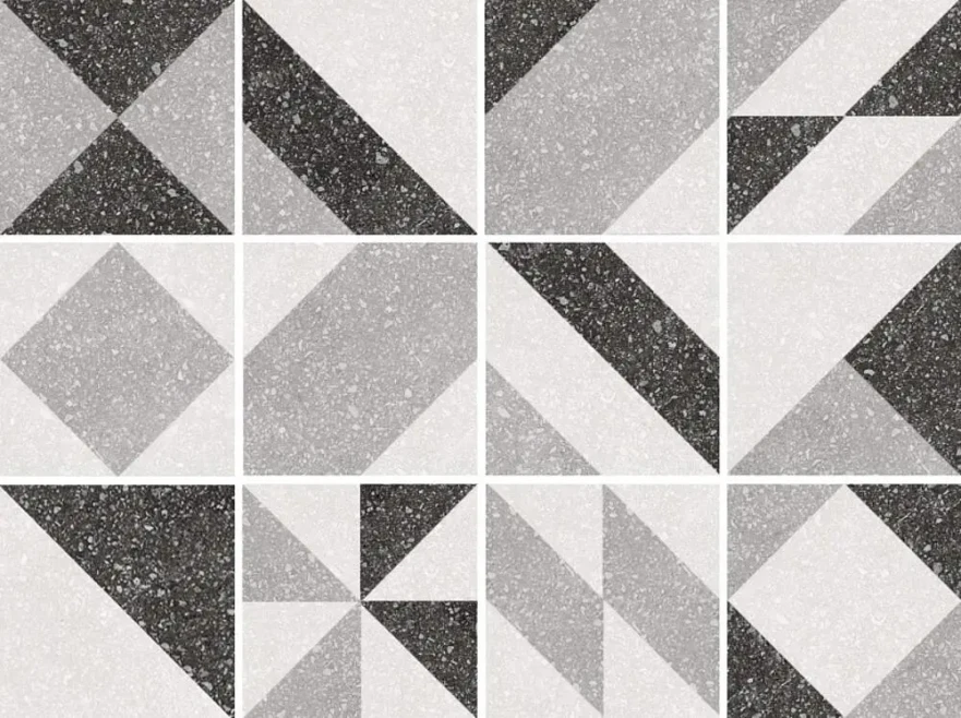 Керамогранит Micro Elements Grey (20x20) 23543 23543