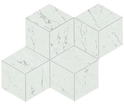 Мозаика Marvel Carrara Pure Mosaico Esag. Lapp. (30x35) AS2J
