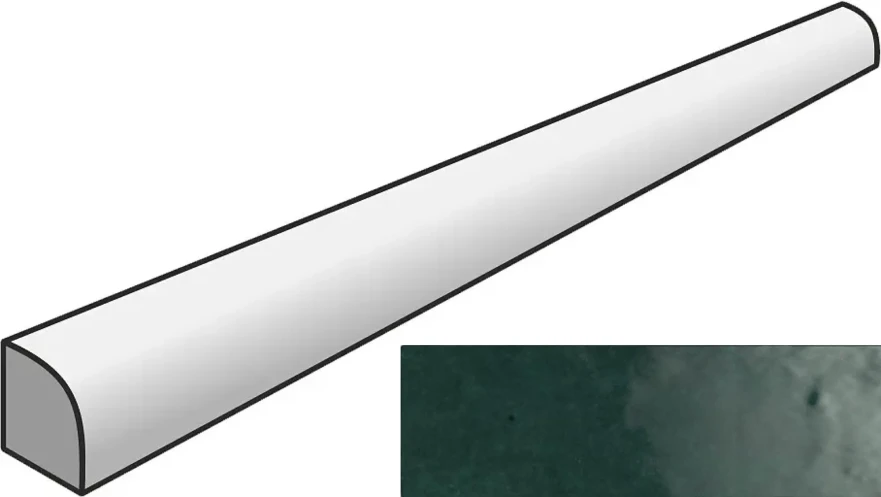 Бордюр Jolly Artisan Moss Green (1.2x20) 24491 24491