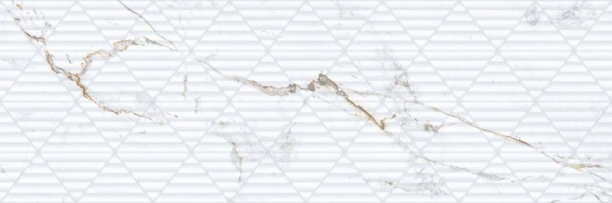 Декор 9547 Iguazu White Relieve (30х90) PCD000047