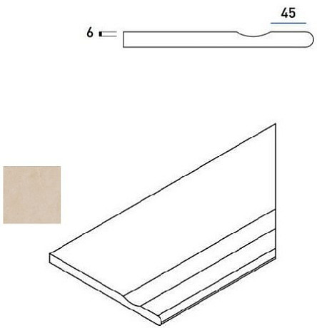 Magnesio Bordo Svasato Round Dx 620090000397 (30x60)