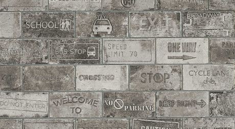 Керамогранит ROAD SIGNS MIX WALL STREET (10x20) 1048426
