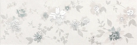 Керамическая плитка Deco&More Flower White 25X75 fRGH
