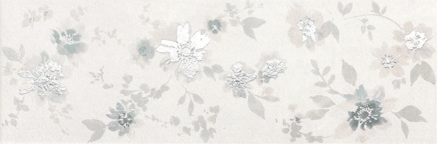 Керамическая плитка Deco&More Flower White 25X75 fRGH fRGH