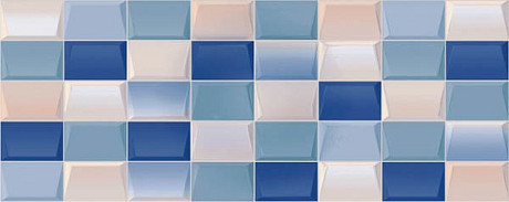 Настенная плитка Elissa Mosaico Blu (20.1x50.5) 908325