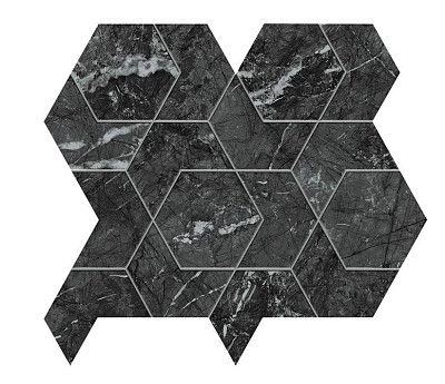 Мозаика Marvel Grigio Intenso HEX Lapp. (25.4x29.6) AOV0