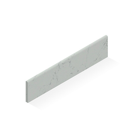 Плинтус Marvel Carrara Pure Battiscopa Matt (7.2x60) ATDW