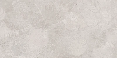 Керамогранит State листья серый ректификат (44,8x89,8) 16885
