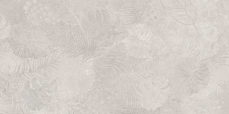 Керамогранит State листья серый ректификат (44,8x89,8) 16885