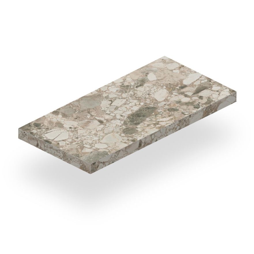 Ступень угловая правая Forte Dei Marmi Ceppo Ap. Cream Scal. Ang. DX(33x160) 620070002406