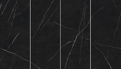 Керамогранит Marvel Meraviglia Black Origin - 6mm Lapp. Kit Endless 4pcs AKQW (120x278)