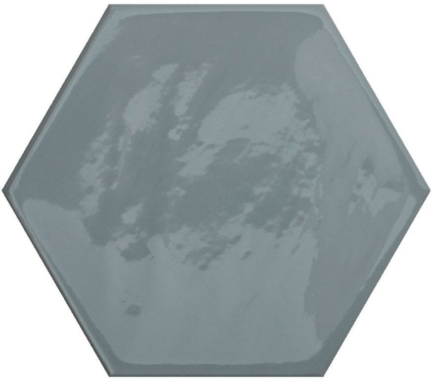 Керамическая плитка Kane Hexagon Grey 16*18