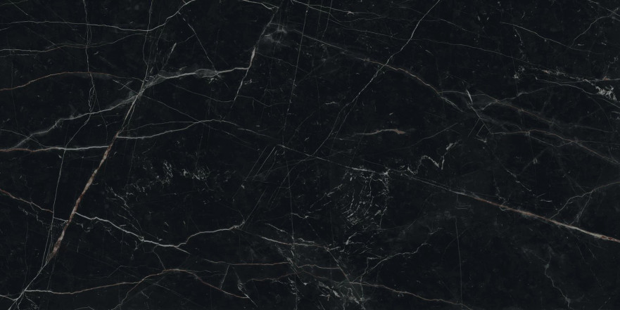 Керамогранит Marvel Black Atlantis Lapp. (75x150) A7FV A7FV