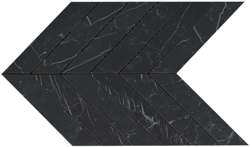 Marvel Nero Marquina Chevron Wall 9SCN 9SCN