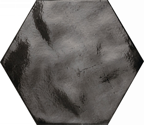Керамогранит Esagona Fuori nero Polished (24x27.7) 1072705