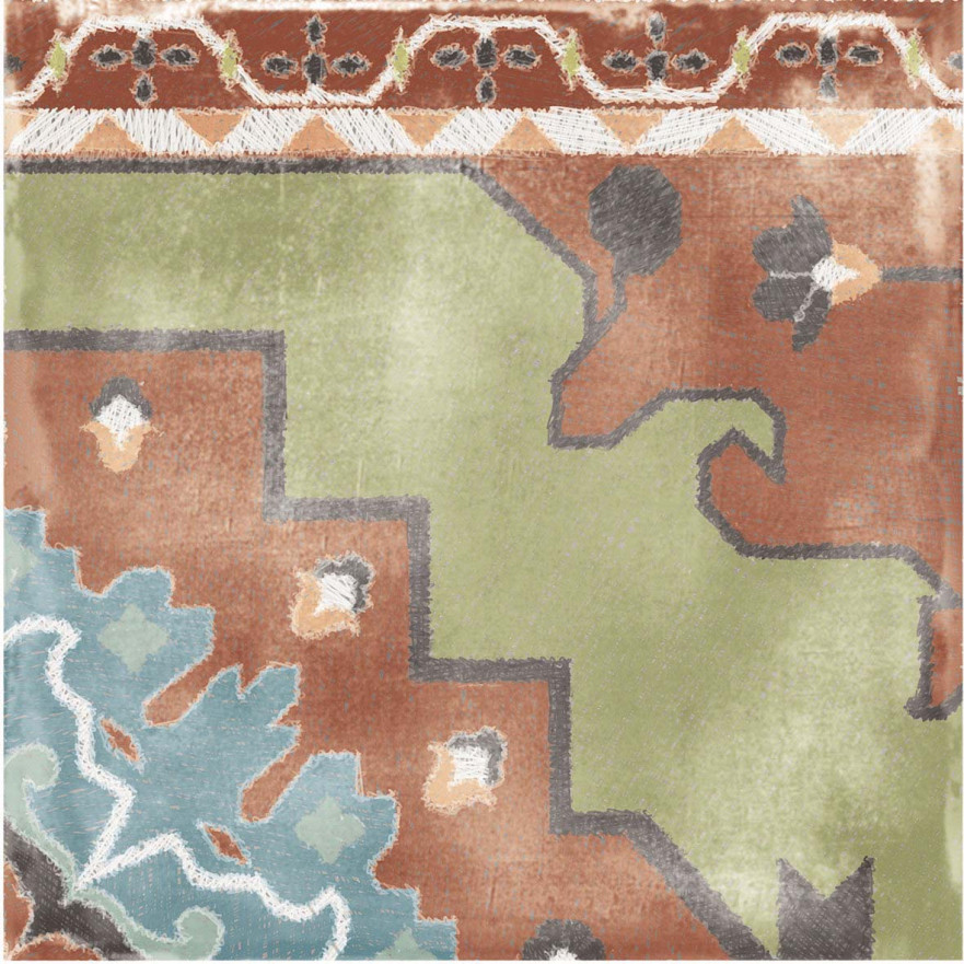 Керамогранит Play Carpet mix multicolor PF60003351 (20x20) PF60003351