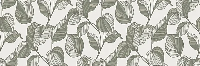 Керамическая плитка RA79 Decoro Edera Verde Touch Rett 30x90