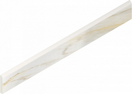 Плинтус Stellaris Carrara Ivory Battiscopa Lap (7.2x60) 610130007458