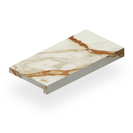 Ступень Marvel Calacatta Imperiale Scalino Lappato (33x60) A44L