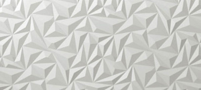 Керамическая плитка 3D Angle White Matt 40x80