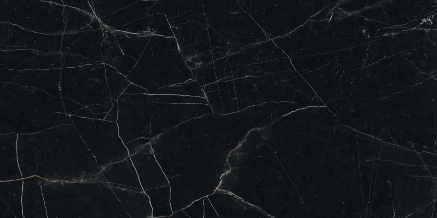 Керамогранит Marvel Black Atlantis Lapp. (75x150) A7FV A7FV