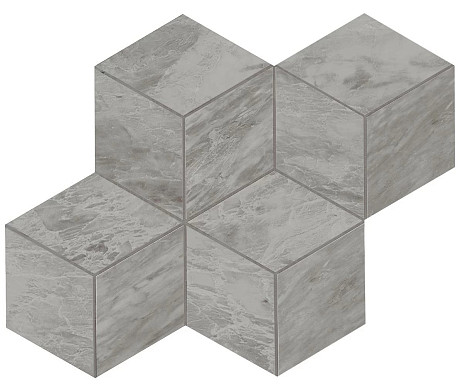 Мозаика Marvel Bardiglio Grey Mosaico Esag. Lapp. (30x35) AS2I