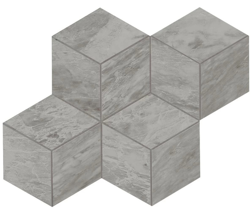 Marvel Bardiglio Grey Mosaico Esag. Lapp. AS2I AS2I