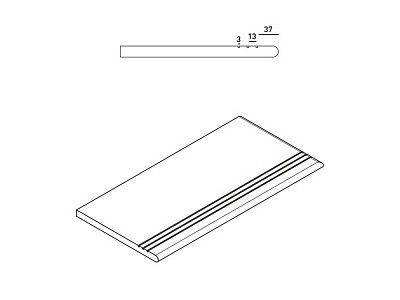 Silver Gradino Round Grip Dx 620040000111 (30x60)