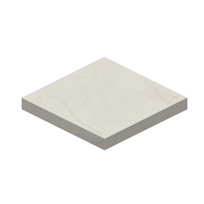 Ступень Marvel Calacatta Apuano Scalino Angolare Lappato (37.5x37.5) AGJN