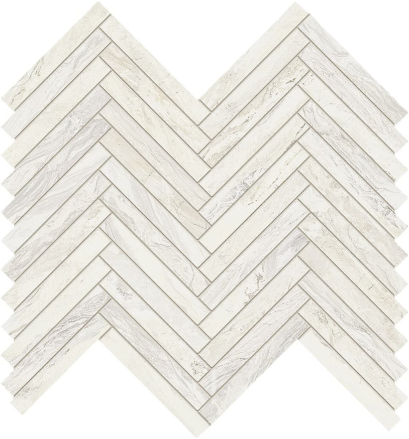 Мозаика Lisca Gemstone White Rett (30x33)