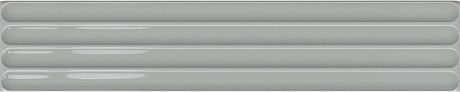 Керамическая плитка Plinto In Grey Gloss 10,7*54,2