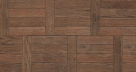 Мозаика Axi Dark Oak Treccia (28x53) AMWR