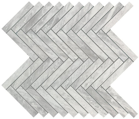 Мозаика Marvel Bardiglio Grey Herringbone Wall (30x30.5) 9SHB