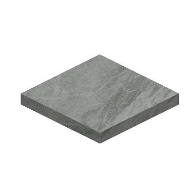 Ступень Marvel Bardiglio Grey Scalino Ang. Dx (33x33) ATEG