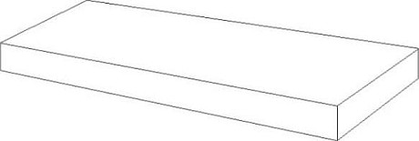Ступень угловая левая Millennium Iron Scalino Sx 620070001279 (33x120)