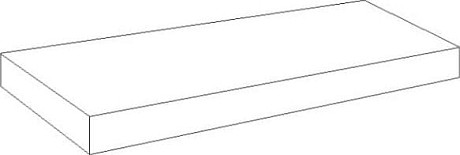 Ступень угловая правая Millennium Iron Scalino Dx 620070001289 (33x80)