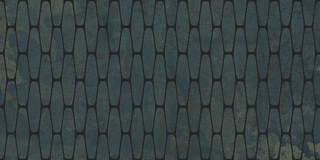 Керамогранит Illusion Turquoise Stamp Lappato 50x100