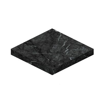 Ступень Marvel Grigio I. Scalino Ang. Lapp. (37.5x37.5) AO98