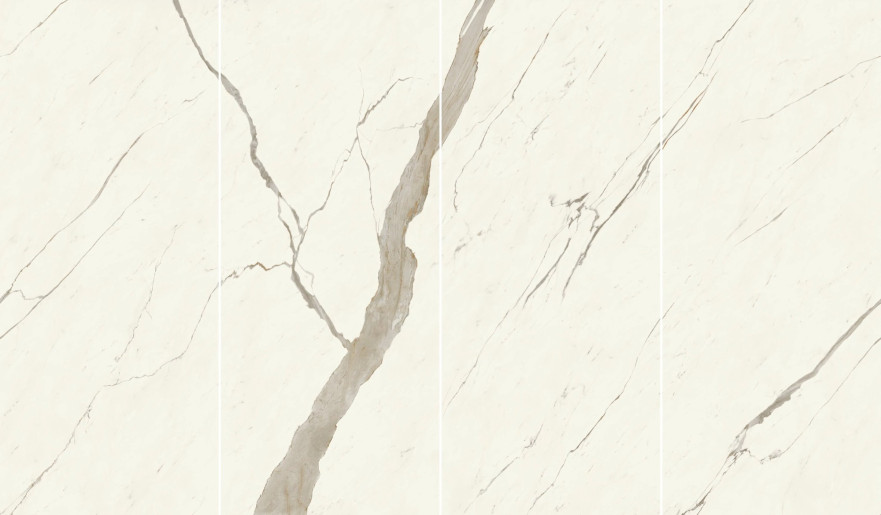 Керамогранит Marvel Calacatta Sublime Lappato Kit Endless 4pcs (120x278) AFWN AFWN