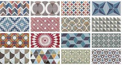 Керамическая плитка Metro Patchwork Colours (7.5x15)