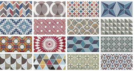Керамическая плитка Metro Patchwork Colours (7.5x15)