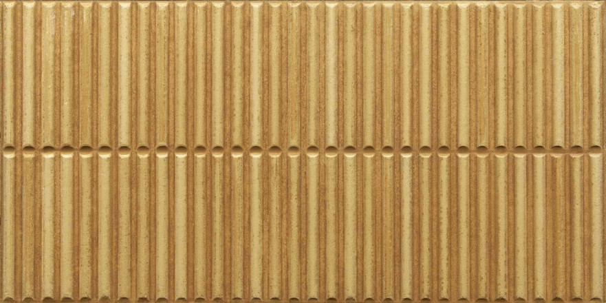 Керамическая плитка 05235 Stripes Mustard Glossy Ret (30x60) 05235