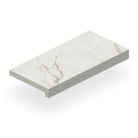 Ступень Marvel Calacatta Prestigio Scalino Lapp (37.5x150) A444