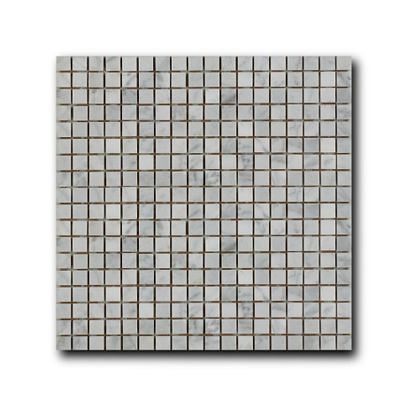 Мозаика из натурального камня Art Natura Marble Mosaic Bianco Carrara mm-biancarra (15x15)