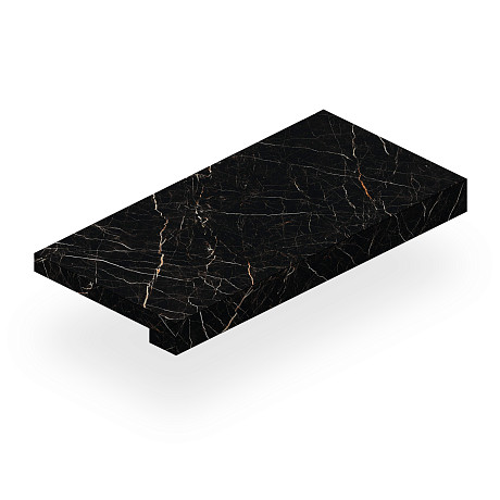 Ступень фронтальная Allure Imperial Black Scalino Front. Lp 620070001790 (33x80)