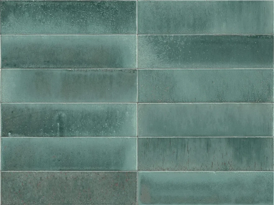 Керамогранит Marazzi Lume 6x24 Ma9n Turquoise Lux MA9N