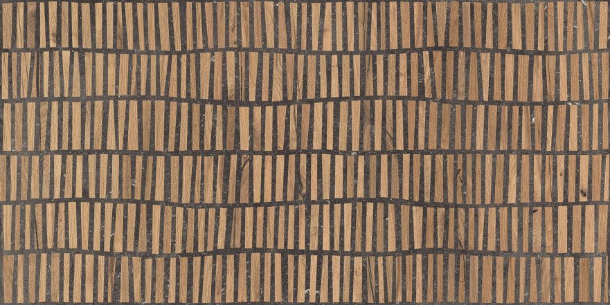Керамогранит 0004880 Nordik Stone Domino Black Nat Rett (60x120) 0004880