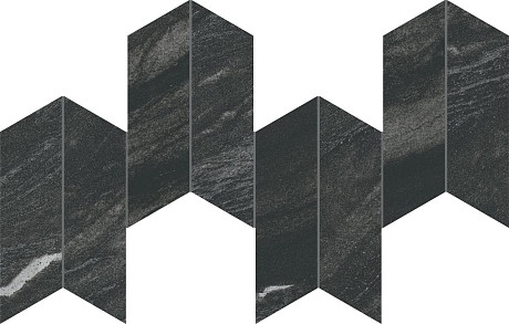 Marvel Diva Black Tempest Mosaico Chevron  Velvet AYD5