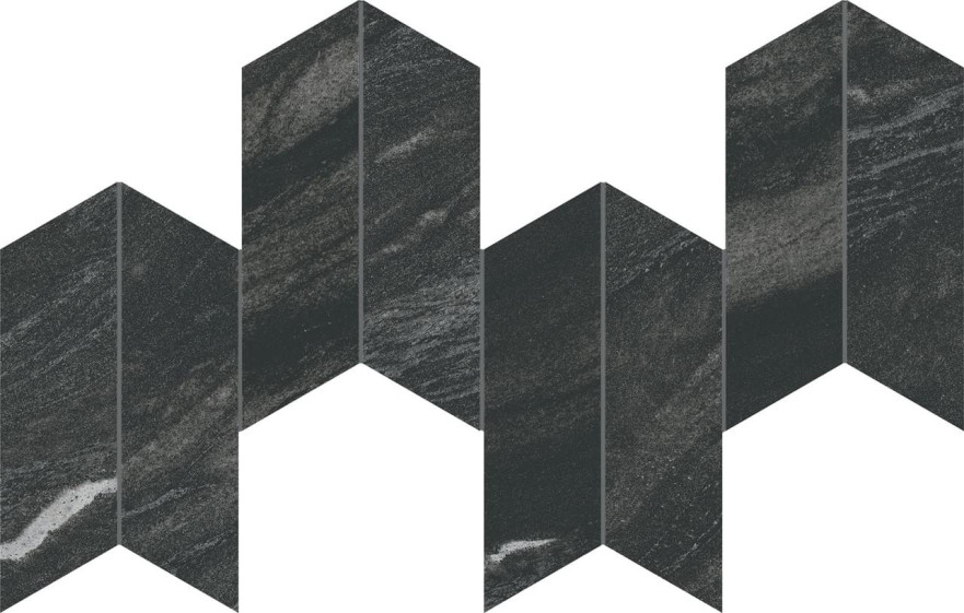 Marvel Diva Black Tempest Mosaico Chevron  Velvet AYD5 AYD5